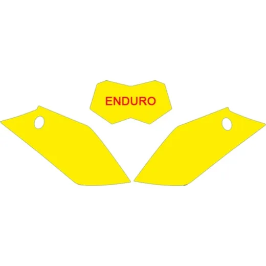 STARTNUMMERNFELDER GRÜN SchwarzBIRD für GAS- für: Gas Gas GAS EC125, EC200, EC250F