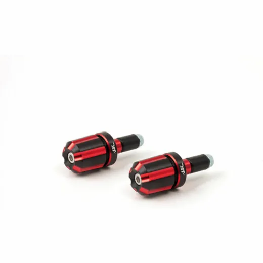 LSL Dual Dise Bar Ends Black/Red