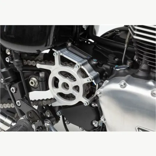 RITZELABDECKUNG LSL CLUBMAN SILBER für Triumph BONNEVILLE800, BONNEVILLE865, SCRAMBLER865