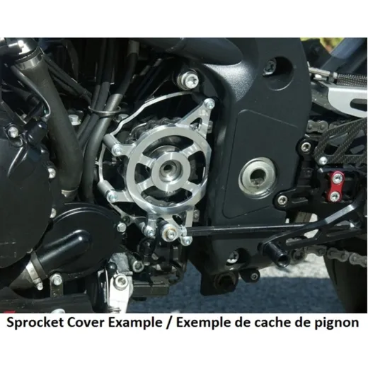 RITZELABDECKUNG LSL CLUBMAN SCHWARZ für Triumph SPEEDTRIPLE1050