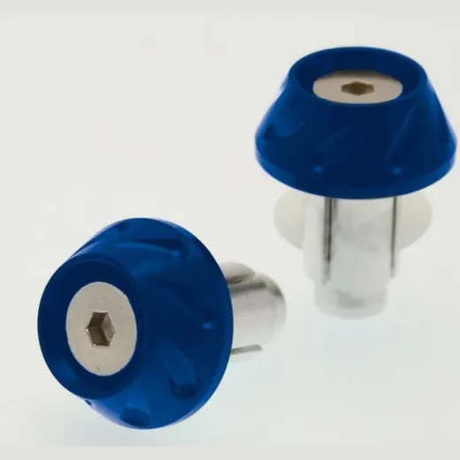 BIHR Next Bar Ends Ø14-17mm Blue