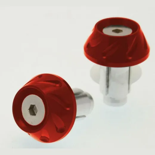 BIHR Next Bar Ends Ø14-17mm Red