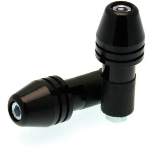 BIHR Rocket Bar Ends Ø18mm Black