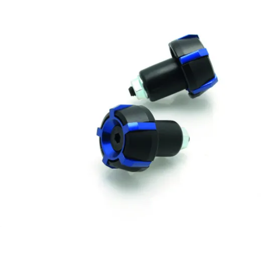 V PARTS Spark Ø18mm Bar Ends Black/Blue