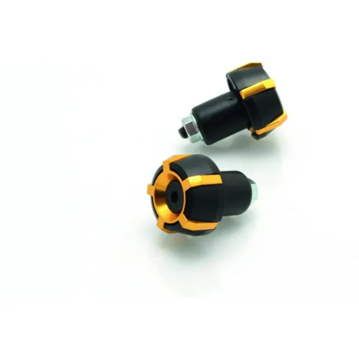 V PARTS Spark Ø18mm Bar Ends Black/Gold
