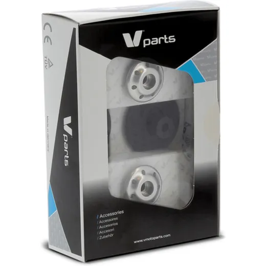 V-PARTS Bobbins M6x1 Silver