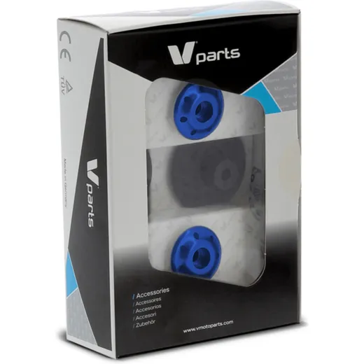 V-PARTS Bobbins M6x1 Blue