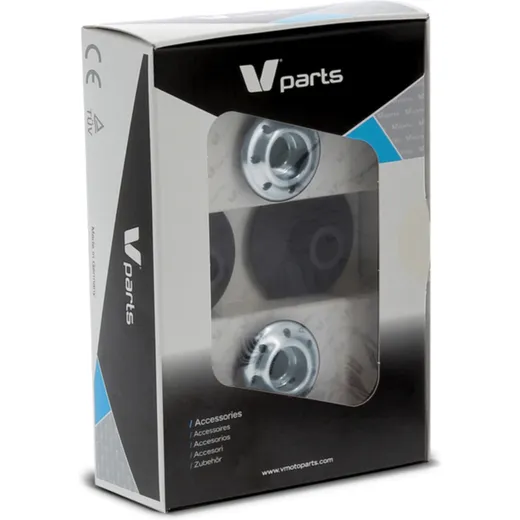 V-PARTS Bobbins M8x1,25 Silver