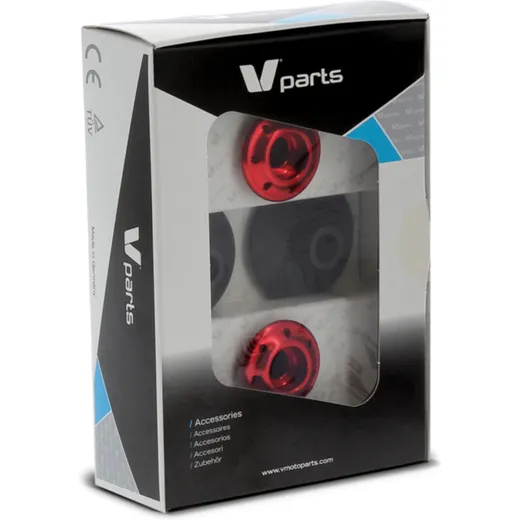 V-PARTS Bobbins M8x1,25 Red