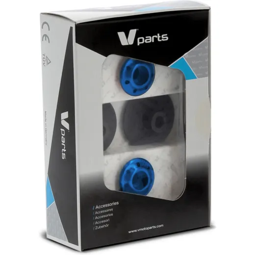 V-PARTS Bobbins M10x1,25 Blue