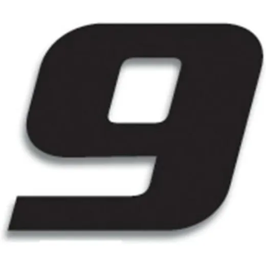 RENNNUMMERN SCHWARZ 9