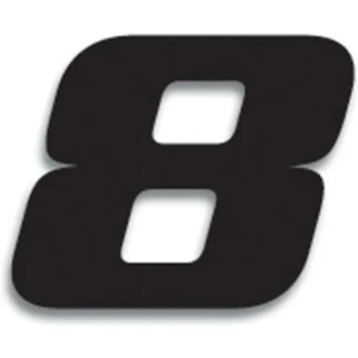 RENNNUMMERN SCHWARZ 8