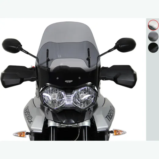 MRA Varioscreen V Windschutzscheibe mit Spoiler - für: Triumph Tiger 800 für TIGER800