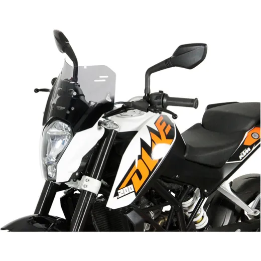 MRA Spoiler S Windscreen - for: KTM Duke 125/200/390 for 125DUKE, 200DUKE, 390DUKE