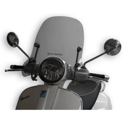 MALOSSI Sport Windschutzscheibe - für: Vespa GTS 125/250/300 für GTS125I-GET, VESPAGRANTURISMO, VESPAGTL