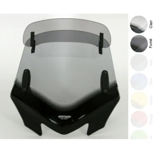 MRA V-Flow Naked Bikes VFVTZ Windscreen with spoiler for Honda, BMW, Kawasaki
