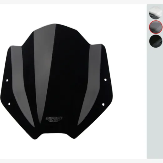 MRA Stealth Naked Bike SH Windshield - for: BMW R1200R for Honda, Kawasaki