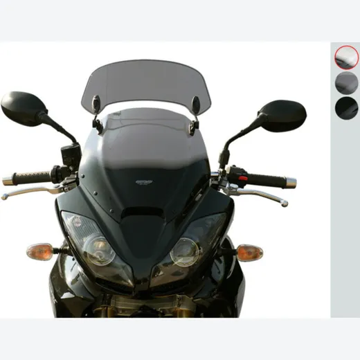 MRA X-Creen Touring XCT Windscreen with spoiler - for: Triumph Tiger 1050 for TIGER1050