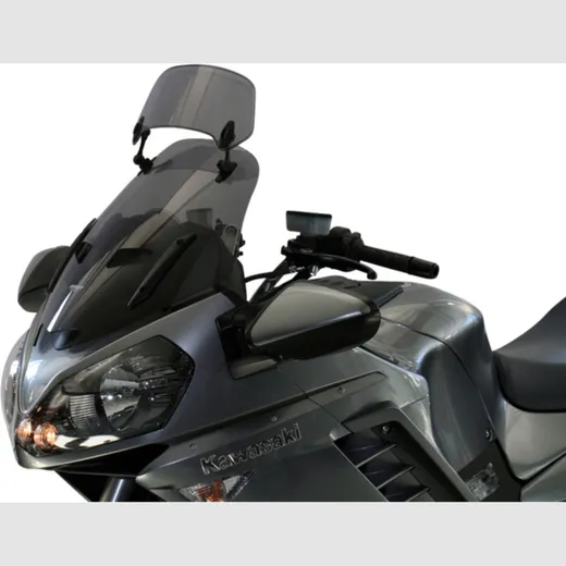 MRA X-Creen Touring XCTM Windscreen with spoiler - for: Kawasaki GTR1401 for GTR1400