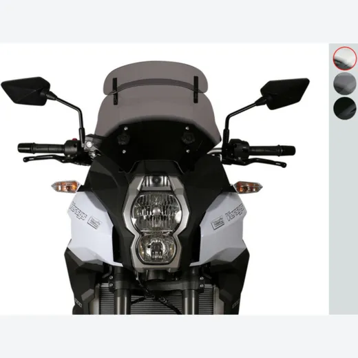 MRA Variotouring VT Windshield with spoiler - for: Kawasaki Versys 1000 for VERSYS1000, VERSYS650