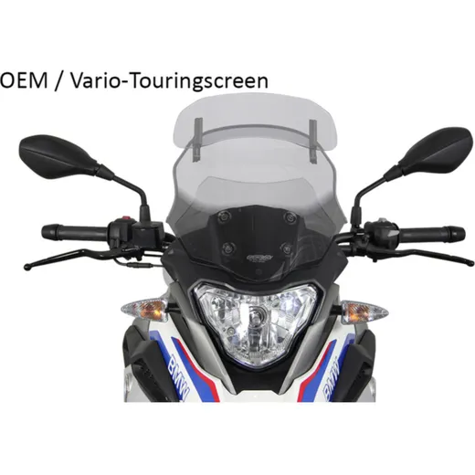 MRA Variotouring VT Windshield with spoiler - for: BMW G310GS/Adventure Tourer