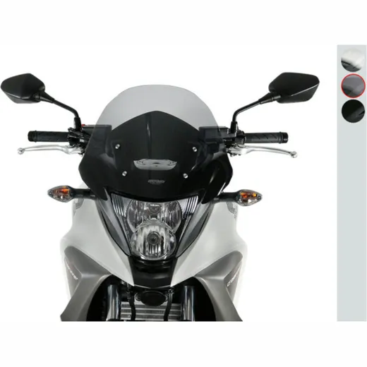 MRA Touring T Windshield - for: Honda VFR800 X Crossrunner for VFR800XCROSSRUNNER 4025066131471