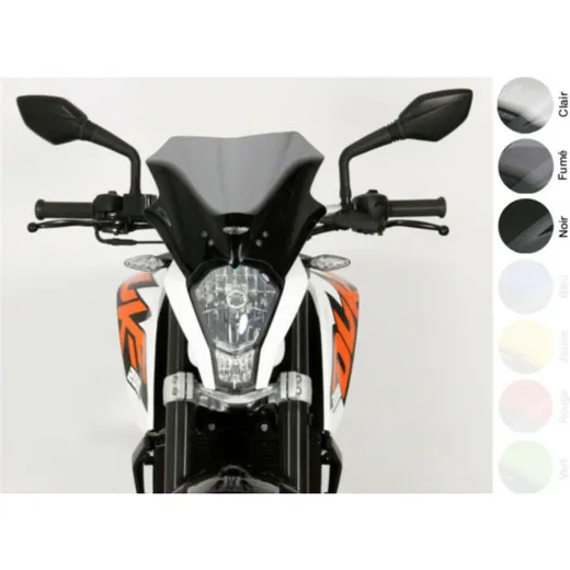 MRA Racing R Windschutzscheibe - für: KTM Duke 125/200/390 für 125DUKE, 200DUKE, 390DUKE 4025066144655