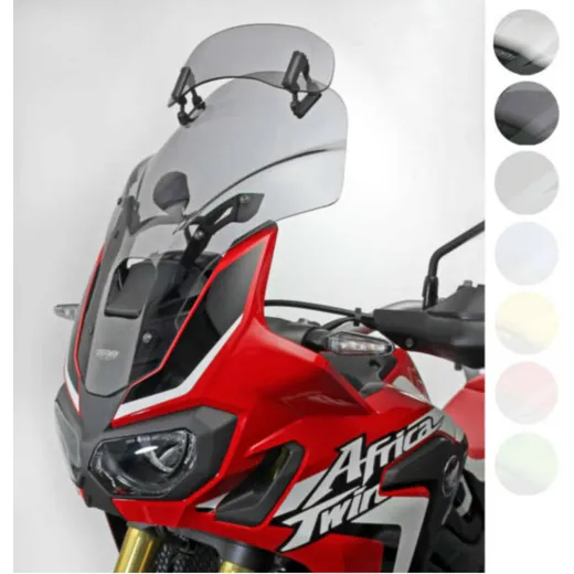 MRA Variotouring VTM Windshield with spoiler - for: Honda Africa Twin for CRF1000LAFRICATWIN