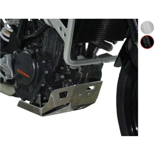 BIHR Unterfahrschutz - Aluminium für: KTM 125/200 Duke für 125DUKE, 200DUKE