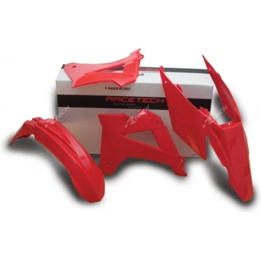 Kunststoff-Kit Racetech Originalfarbe rot für: Gas Gas EC125/250/300 für EC250, EC300, EC450