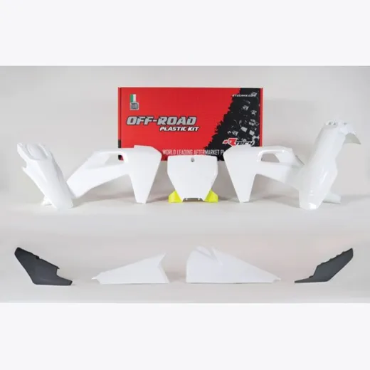 RACETECH Plastik-Kit Originalfarbe (2020) für: Husqvarna für FC250, FC350, FC450