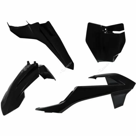 RACETECH Plastic Kit Black for: KTM SX65 for 65SX