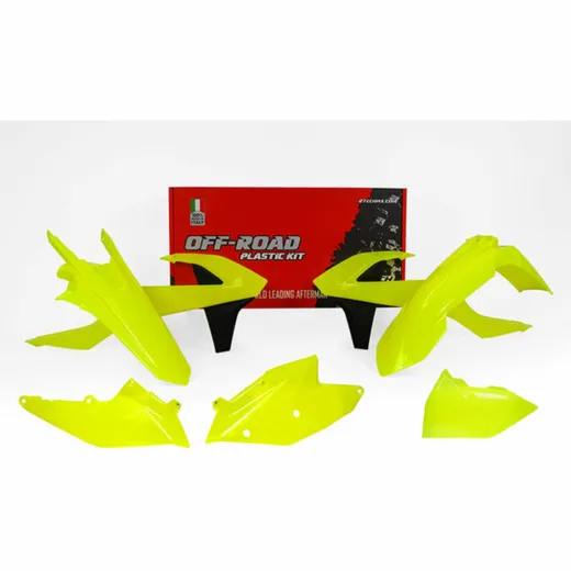 RACETECH Plastic Kit Neon Yellow for: KTM EXC/EXC-F for 125EXC, 125XC-W, 150XC-W