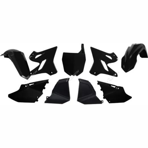 Kunststoff-Kit RACETECH Replica 15 schwarz für: Yamaha YZ125/250 für YZ250