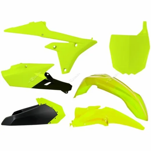 RACETECH Plastic Kit Neon Yellow/Black for: Yamaha YZ250F/450F for YZ450F
