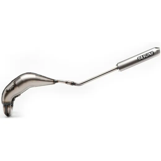 YASUNI Cross Full Exhaust System - Polini exhaust silencer SuperRace2 (2180045) for Aprilia, Gilera, Derbi TUB230X