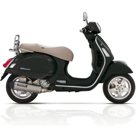YASUNI Scooter 4 Full Exhaust System - for: Vespa GTS for VESPAGTS, VESPAGTV