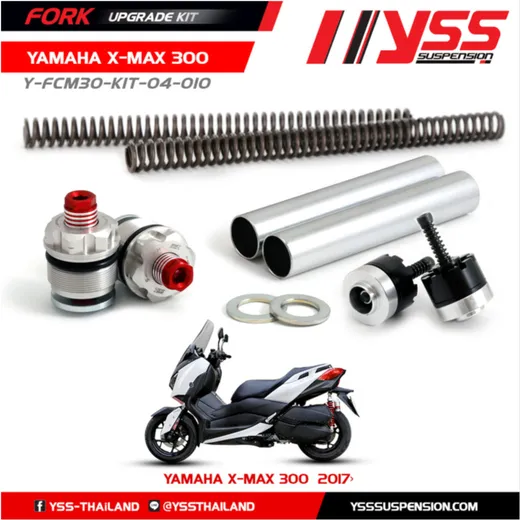 YSS Gabel-Aufrüst-Kit für: Yamaha X-Max 300