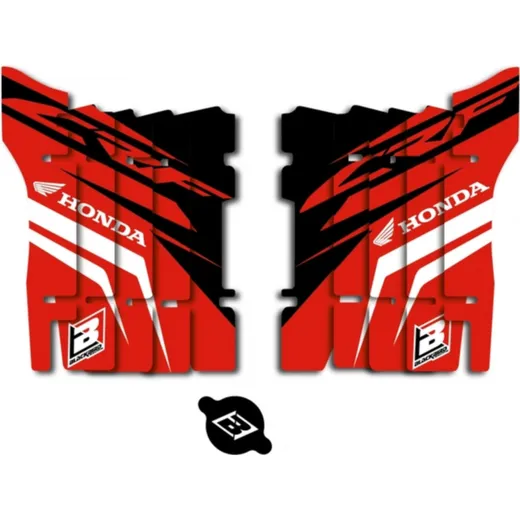 BLACKBIRD Dream Graphic 4 Radiator Louvers Graphic Kit for: Honda CRF 250 for CRF250L, CRF250R, CRF250X