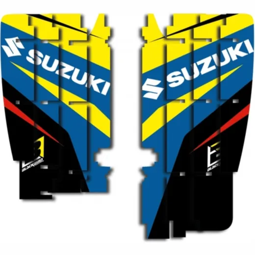 BLACKBIRD Dream Graphic 4 Radiator Louvers Graphic Kit for: Suzuki RMZ