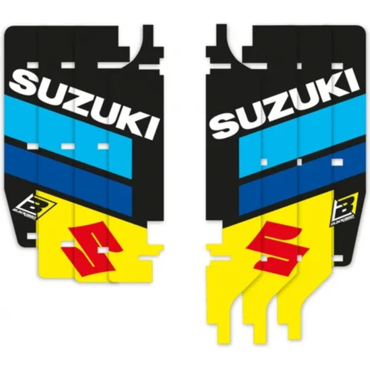 BLACKBIRD Replica Kevin Strijbos 2020 Radiator Louvers Graphic Kit for: Suzuki for RM-Z250