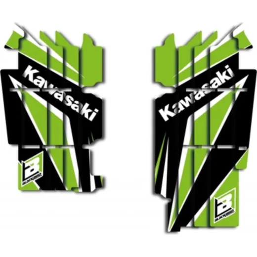 BLACKBIRD Dream Graphic 4 Radiator Louvers Graphic Kit for: Kawasaki KXF for KX250, KX250F
