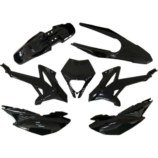 V PARTS Kunststoff-Kit OEM Typ Schwarz für: Rieju MRT für Beta RR50ENDURO, RR50MOTARD