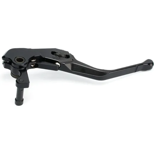 GILLES TOOLING FXL Einstellbarer Bremshebel Schwarz für Kawasaki NINJA650, Z650, Z800