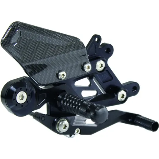 GILLES FXR Rearset Black for: BMW S1000RR