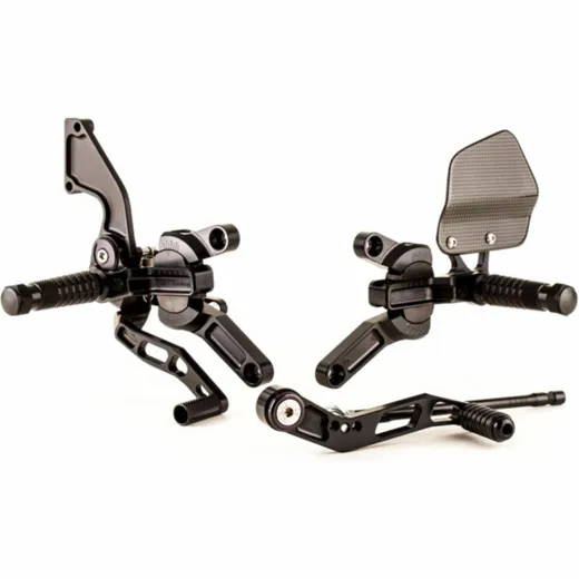 GILLES VCR38GT Adjustable Rearset Black for: Honda CB1000R