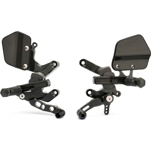 GILLES VCR38GT Adjustable Rearset Black for: Kawasaki Ninja ZX-10R for NINJAZX-10R