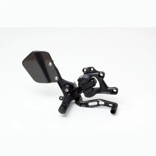 GILLES VCR38GT Adjustable Rearset Black for: Suzuki GSX-R1000