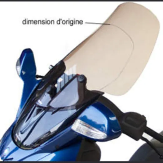 V PARTS GT Windshield Clear for: Piaggio X9 125/250 for X9250