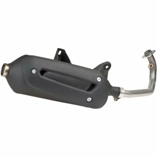 TECNIGAS New Maxi 4 Full Exhaust System - Steel Black for: Kymco K-XCT 300I for K-XCT300I